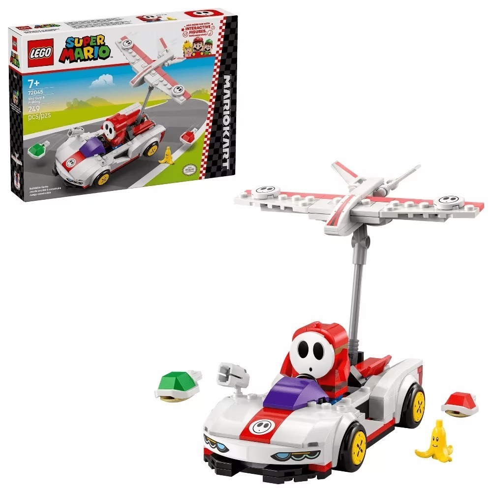 LEGO Super Mario Kart Shy Guy P-Wing 72045 Building Set New‎